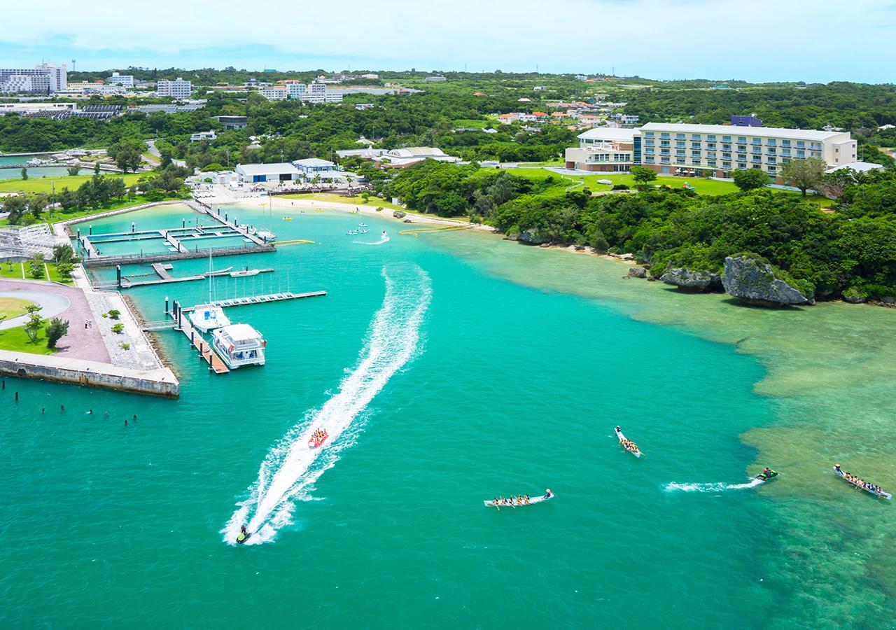 Marine Piazza Okinawa Hotel Motobu Buitenkant foto